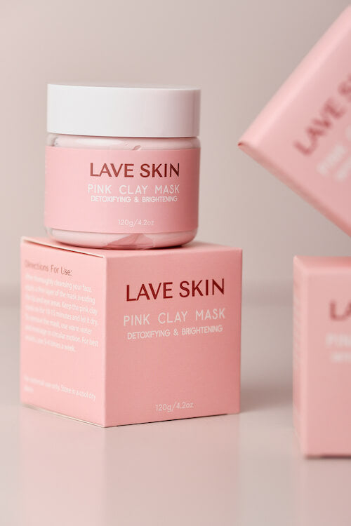 Lave Skin Pink Clay Mask