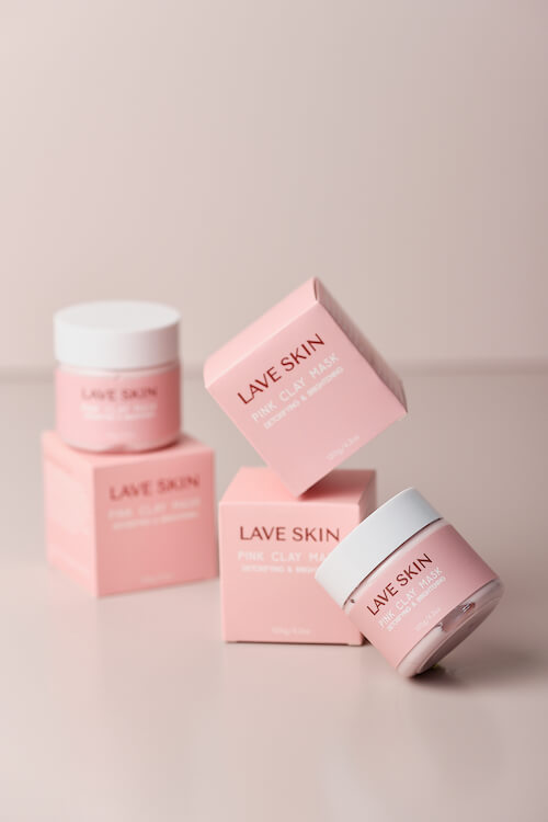 Lave Skin Pink Clay Mask